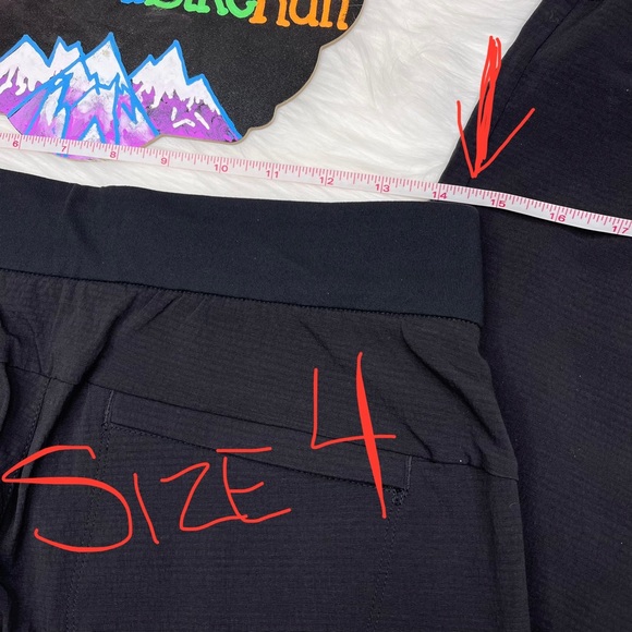 NWT Athleta Trekkie Hike Pant Black - Picture 7 of 9
